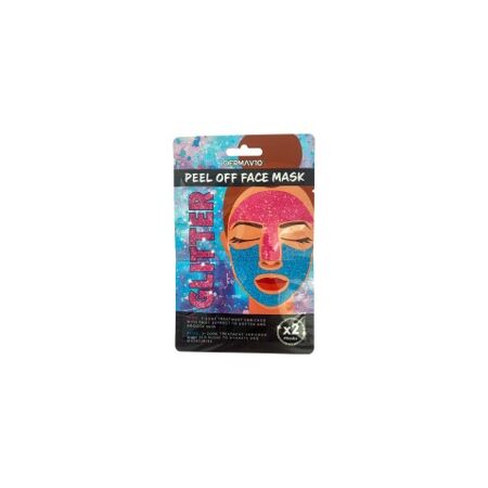 Derma V10 Glitter Peel Off Face Mask (2 masks)