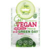 7DAYS GoVegan sheet mask GREEN DAY 25g