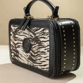 Alternative view of Κομψό, πολυτελές τσαντάκι με vintage αισθητική